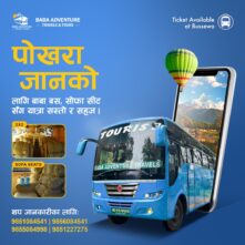 Kathmandu to Pokhara Bus Service